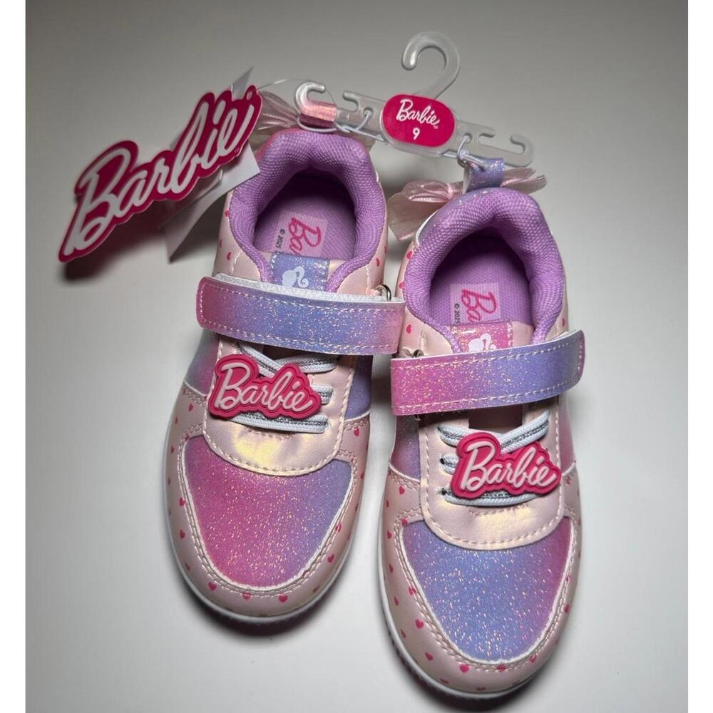 Toddler girl Barbie sneakers